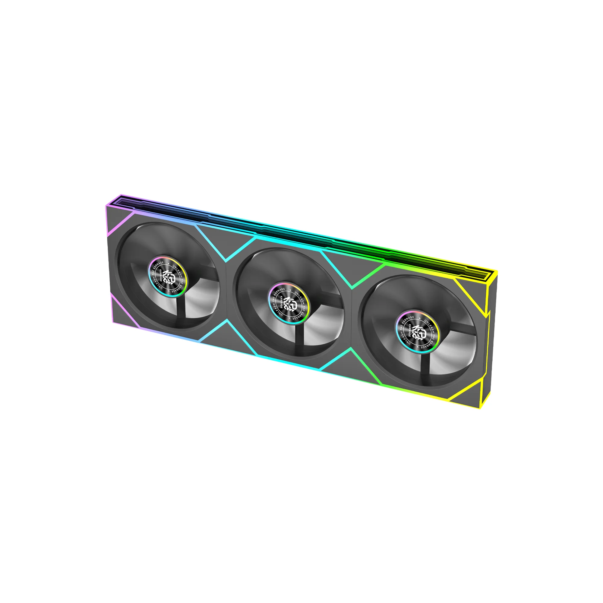 Karnage Sunbeam 360 ARGB Case Fan - Black