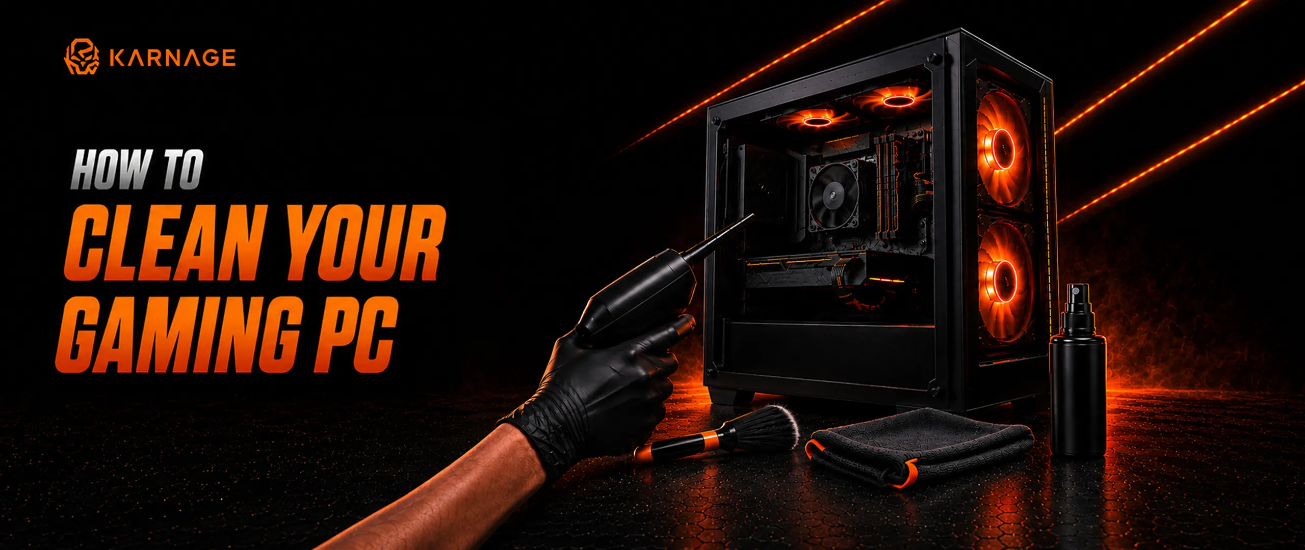 How to Clean Gaming PC: Complete Dust & Maintenance Guide