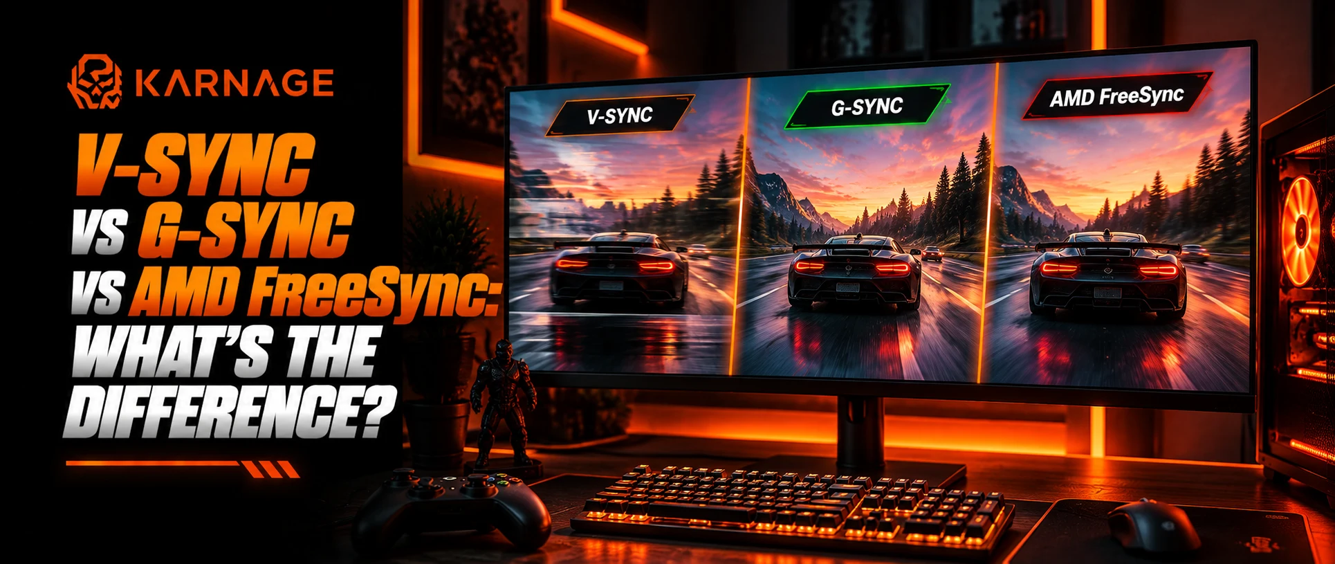 V-Sync vs G-SYNC vs AMD FreeSync: Key Differences