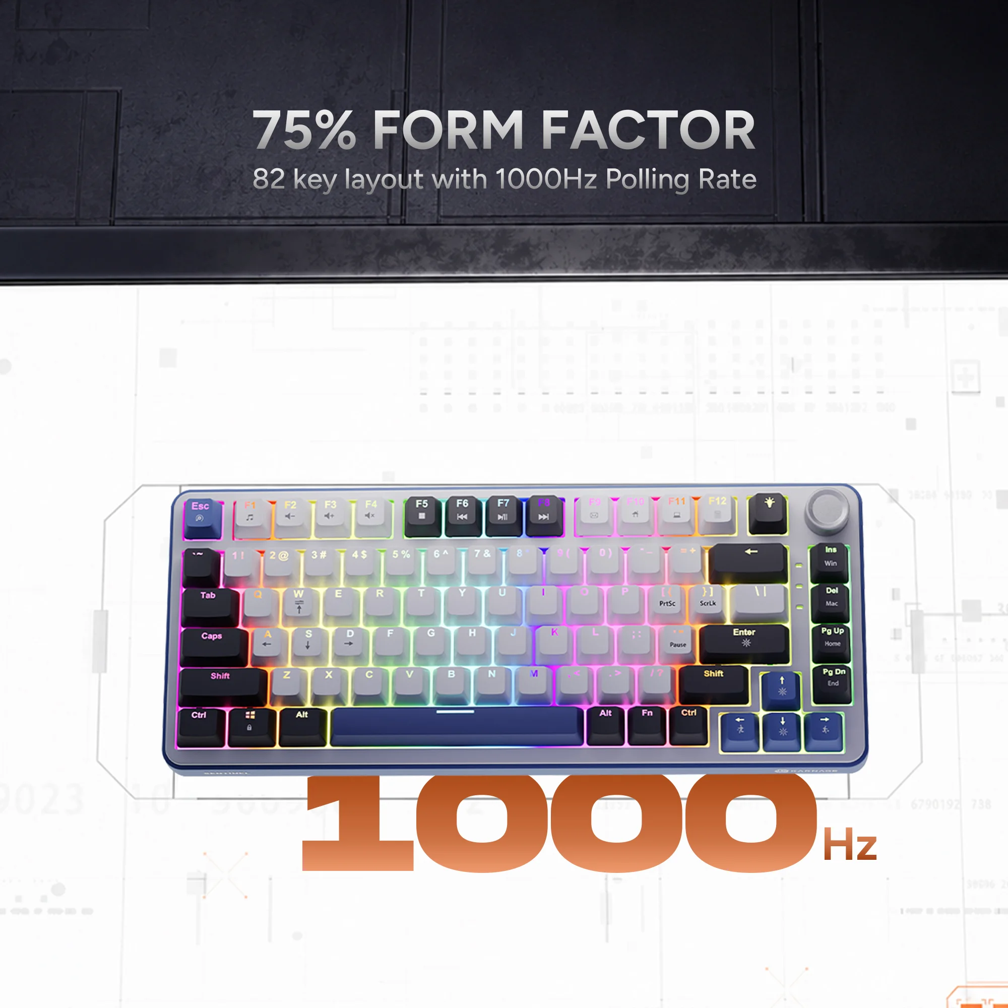Karnage Sentinel 82 - 75% Compact Form Factor