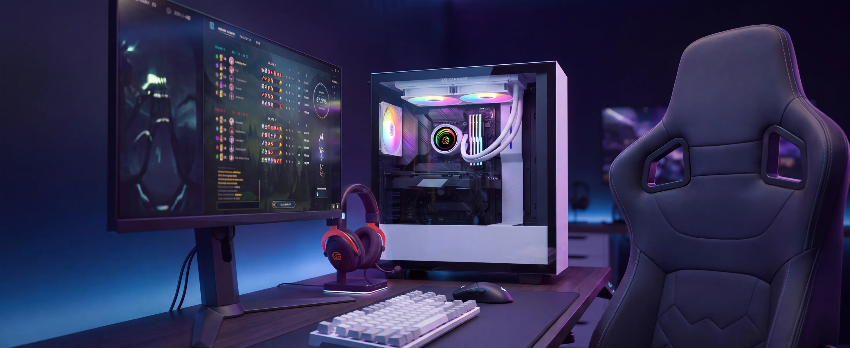 Karnage Frostbite 240mm Battlestation Showcase