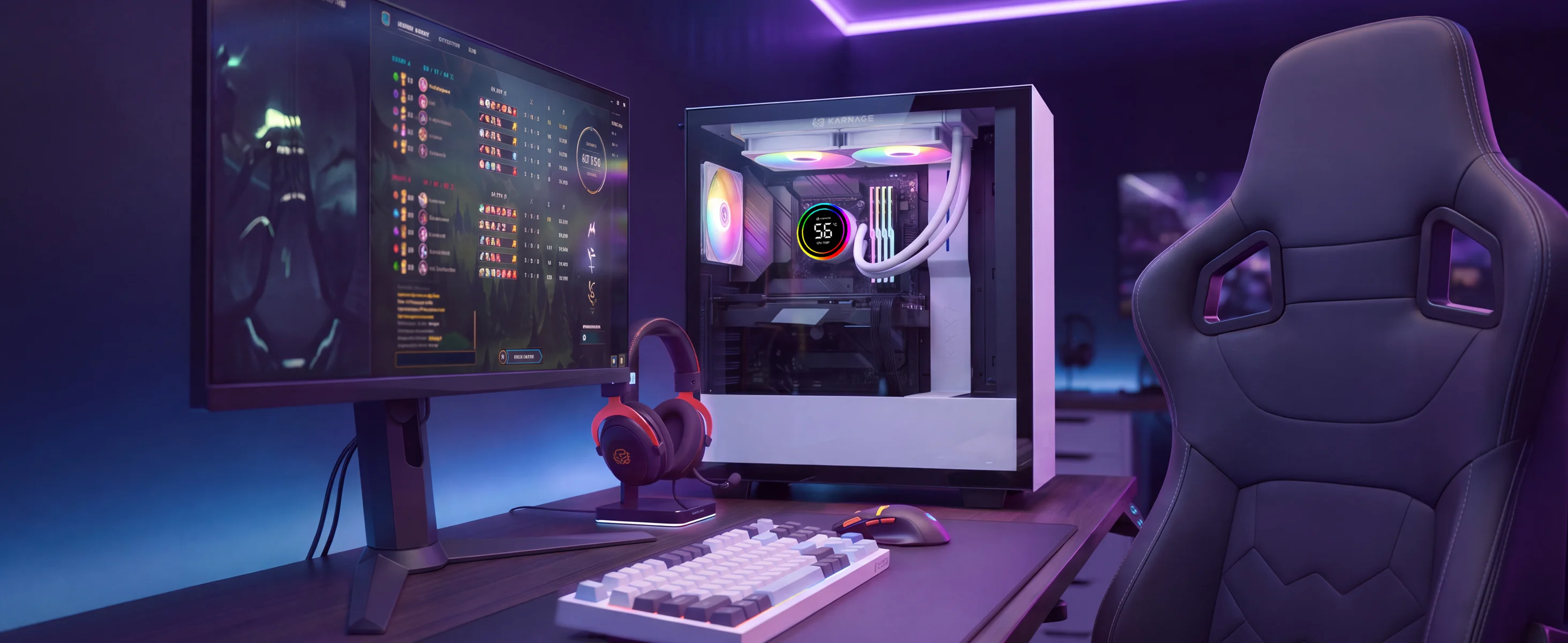 Karnage Icecube 240mm Battlestation Showcase